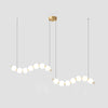 WOMO Pearl Globe Brass Dining Room Chandelier-WM2102d thumbnail