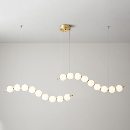 WOMO Pearl Wave Chandelier-WM2102d