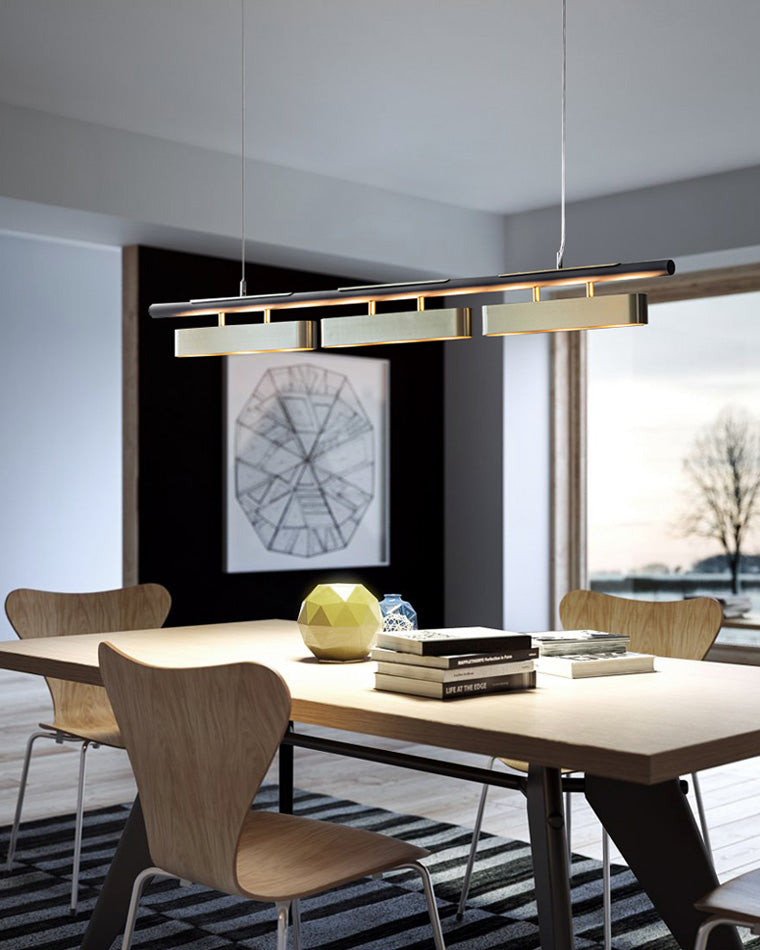 WOMO Triple Linear Pendant Chandelier-WM2103