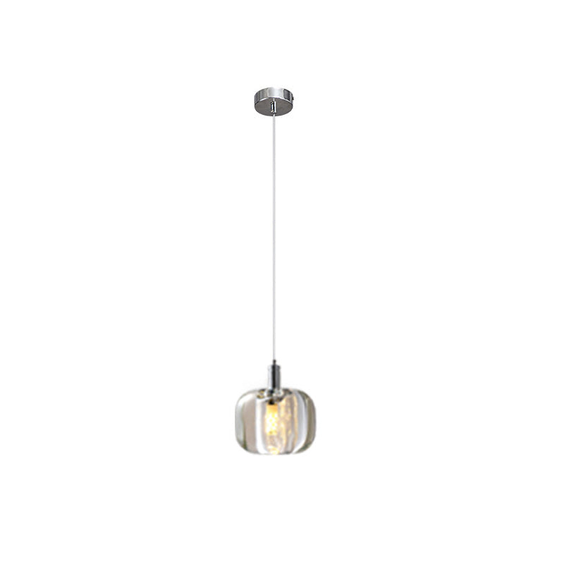 WOMO Colored Glass Multi Pendant Chandelier-WM2111