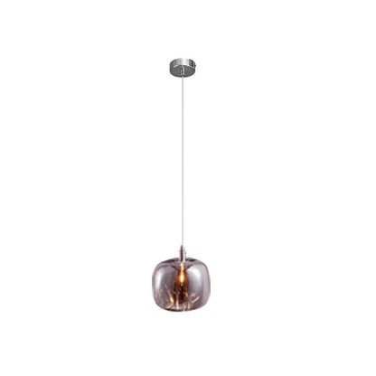 WOMO Colored Glass Multi Pendant Chandelier-WM2111