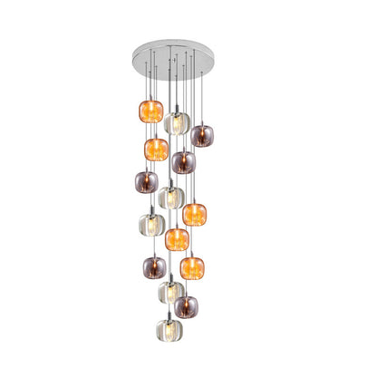 WOMO Waterfall Glass Chandelier-WM2111b