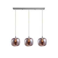 WOMO Colored Glass Multi Pendant Chandelier-WM2111a