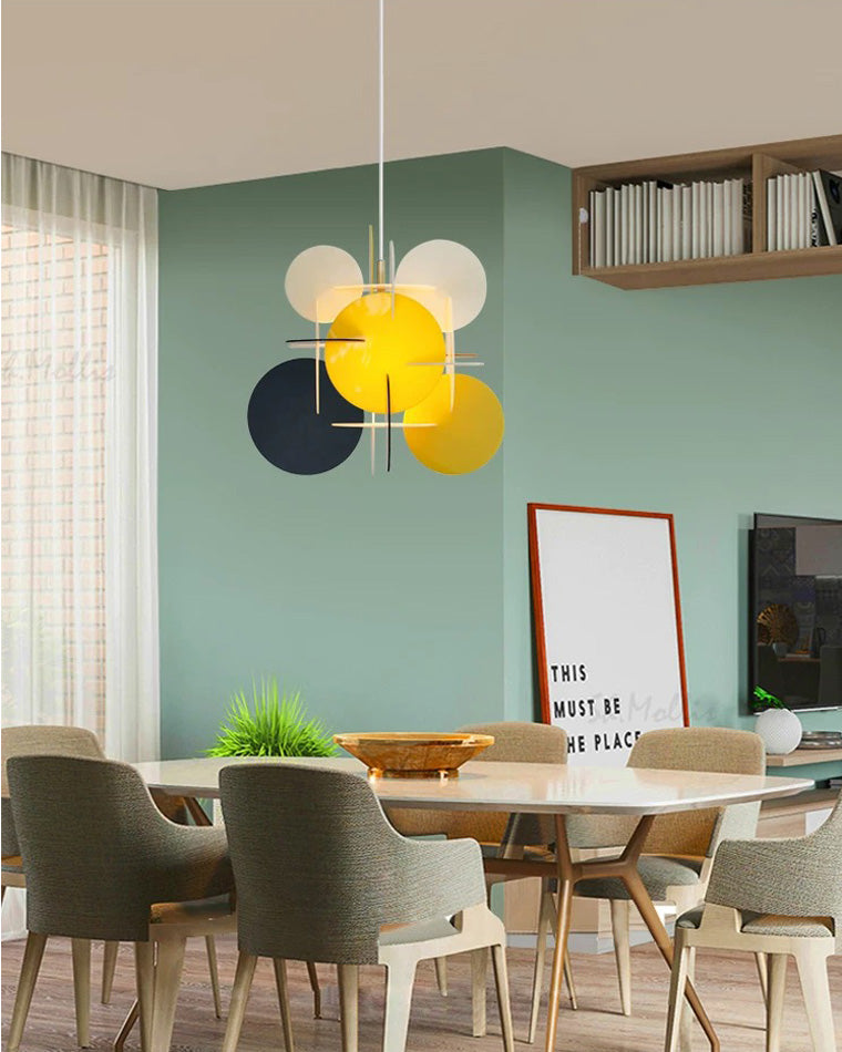 WOMO Disc Sculptural Pendant Light-WM2112