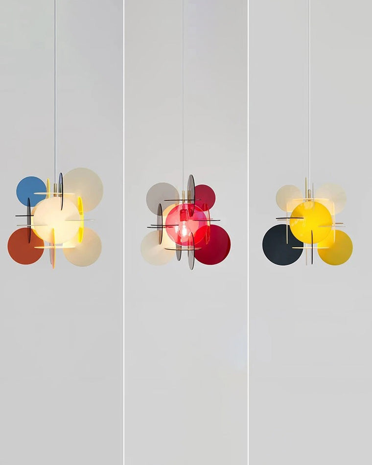 WOMO Disc Sculptural Pendant Light-WM2112