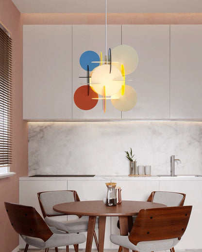 WOMO Disc Sculptural Pendant Light-WM2112