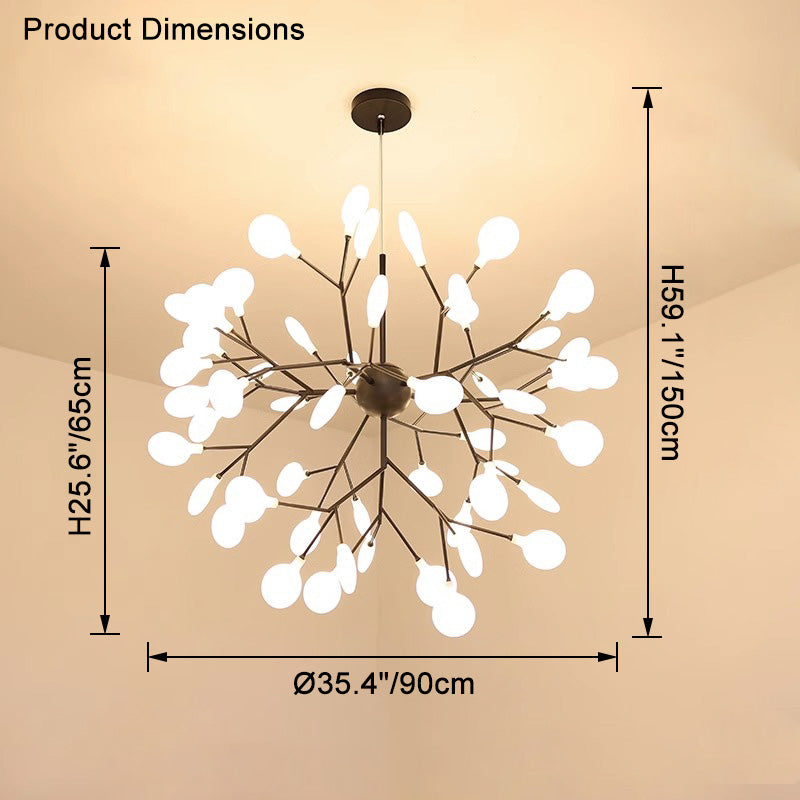 WOMO Heracleum/Firefly Chandelier-WM2113