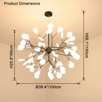 WOMO Heracleum/Firefly Chandelier-WM2113