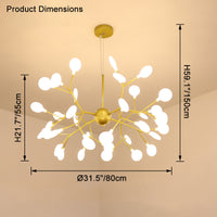 WOMO Heracleum/Firefly Chandelier-WM2113