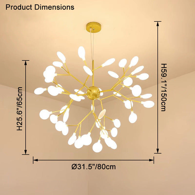 WOMO Heracleum/Firefly Chandelier-WM2113