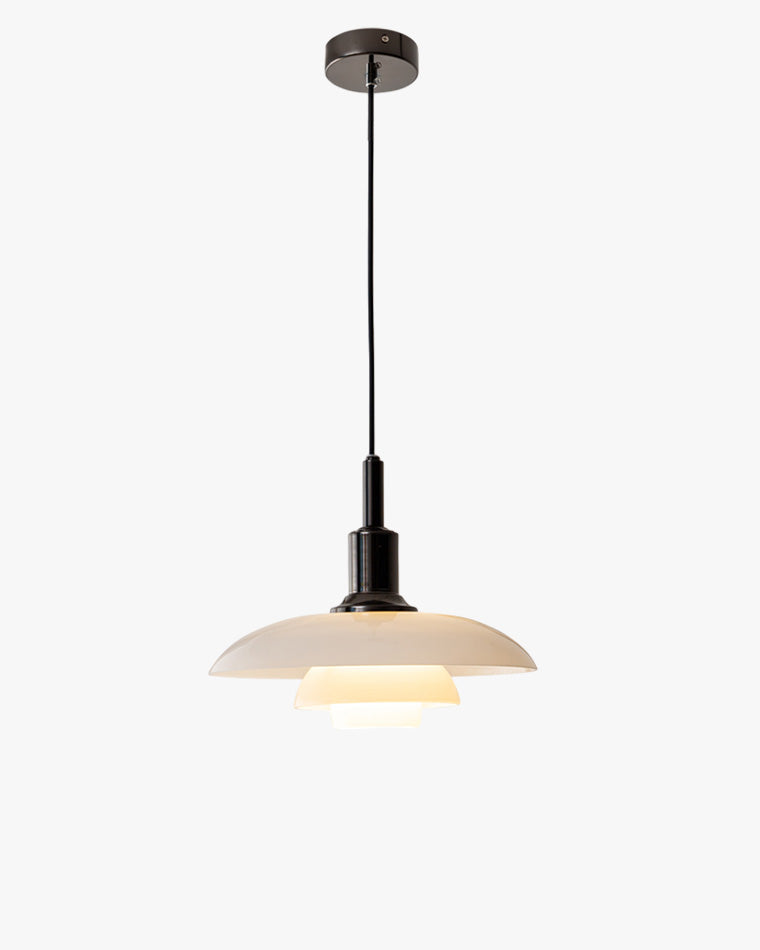 WOMO Danish Designer Milk Glass Pendant Lamp-WM2116