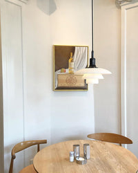 WOMO Danish Designer Milk Glass Pendant Lamp-WM2116