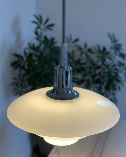 WOMO Danish Designer Milk Glass Pendant Lamp-WM2116