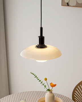WOMO Danish Designer Milk Glass Pendant Lamp-WM2116