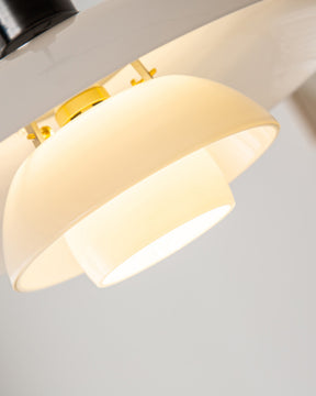WOMO Danish Designer Milk Glass Pendant Lamp-WM2116
