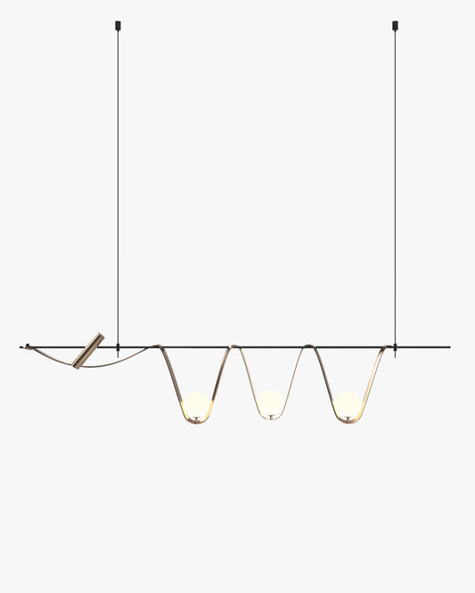 WOMO Sculptural Linear Pendant Light-WM2117