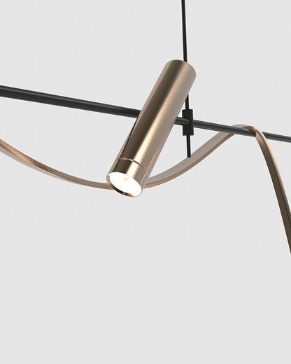 WOMO Sculptural Linear Pendant Light-WM2117