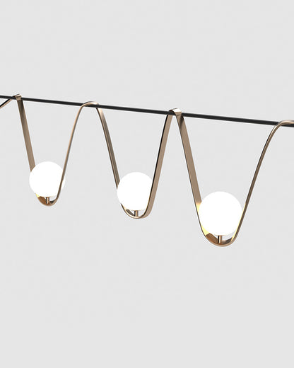 WOMO Sculptural Linear Pendant Light-WM2117