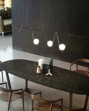 WOMO Sculptural Linear Pendant Light-WM2117