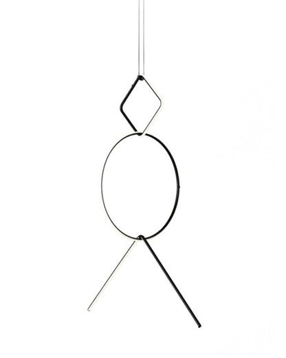 WOMO Long Geometric Chandelier-WM2118