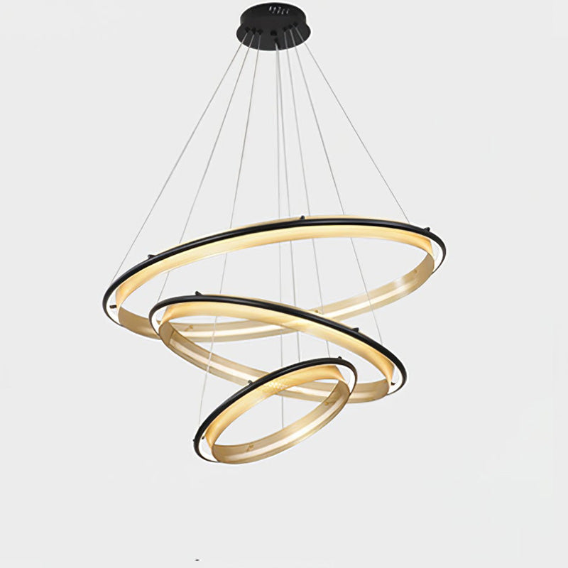 WOMO Tiered Circular Led Chandelier-WM2119b