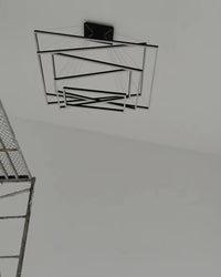 WOMO Tiered Rectangular LED Chandelier-WM2120