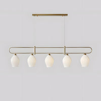 WOMO Ceramic Bud Linear Chandelier-WM2121b