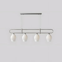 WOMO Ceramic Bud Linear Chandelier-WM2121b