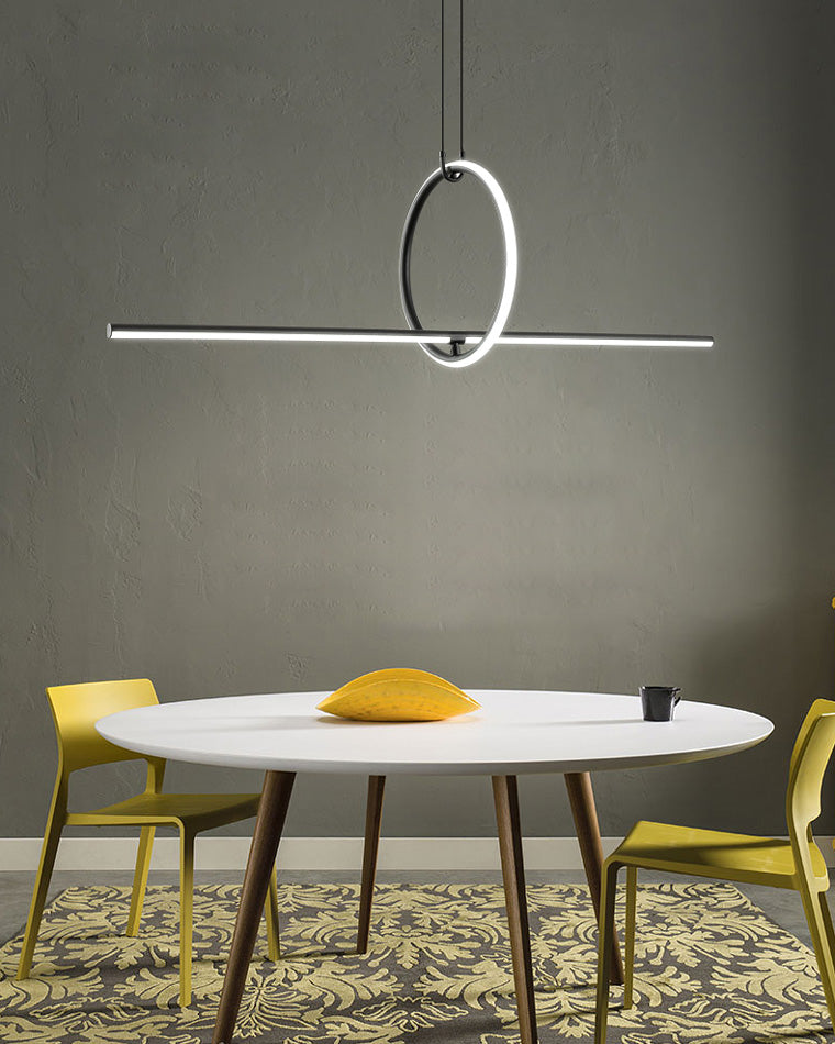 WOMO Circle Linear Pendant Light-WM2122