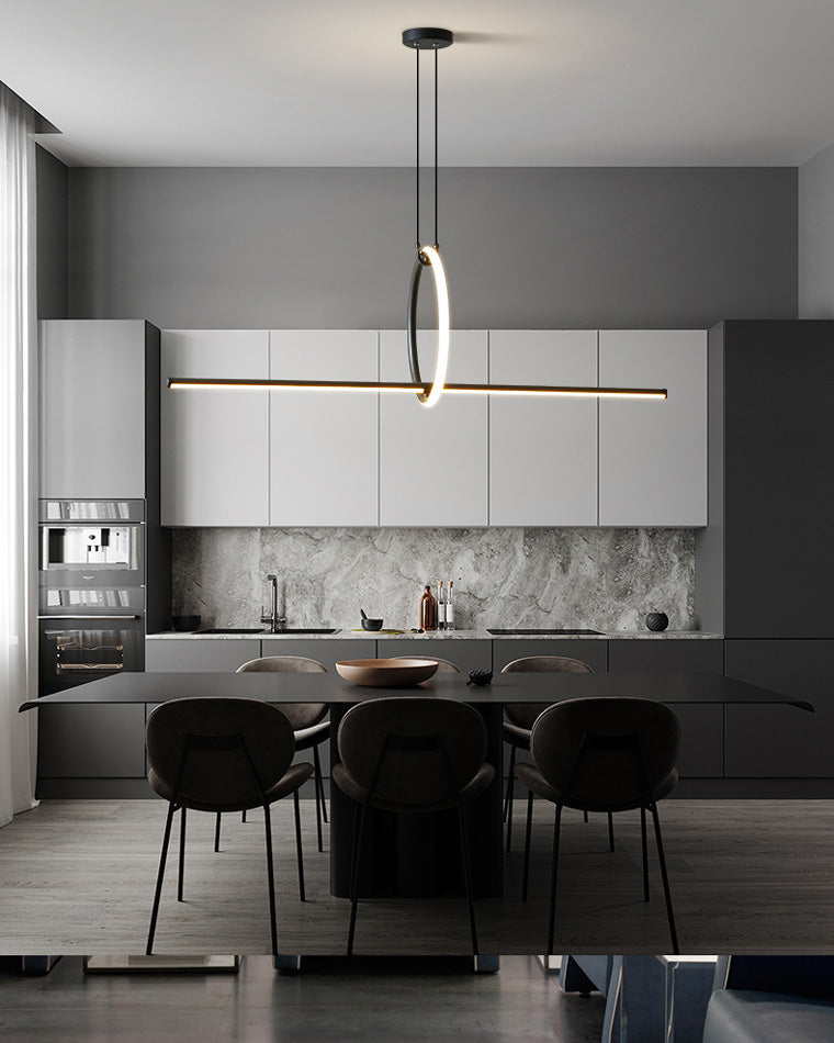 WOMO Circle Linear Pendant Light-WM2122