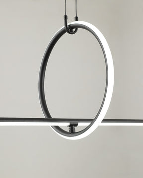 WOMO Circle Linear Pendant Light-WM2122