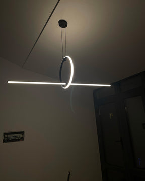 WOMO Circle Linear Pendant Light-WM2122