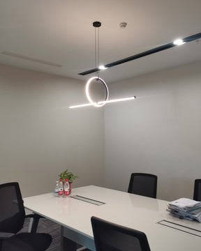 WOMO Circle Linear Pendant Light-WM2122