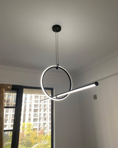 WOMO Circle Linear Pendant Light-WM2122