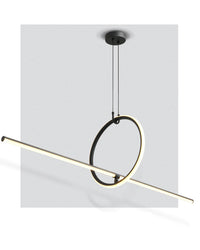 WOMO Circle Linear Pendant Light-WM2122