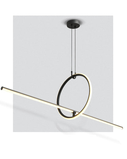 WOMO Circle Linear Pendant Light-WM2122