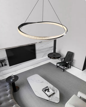 WOMO Möbius Circular LED Chandelier-WM2128