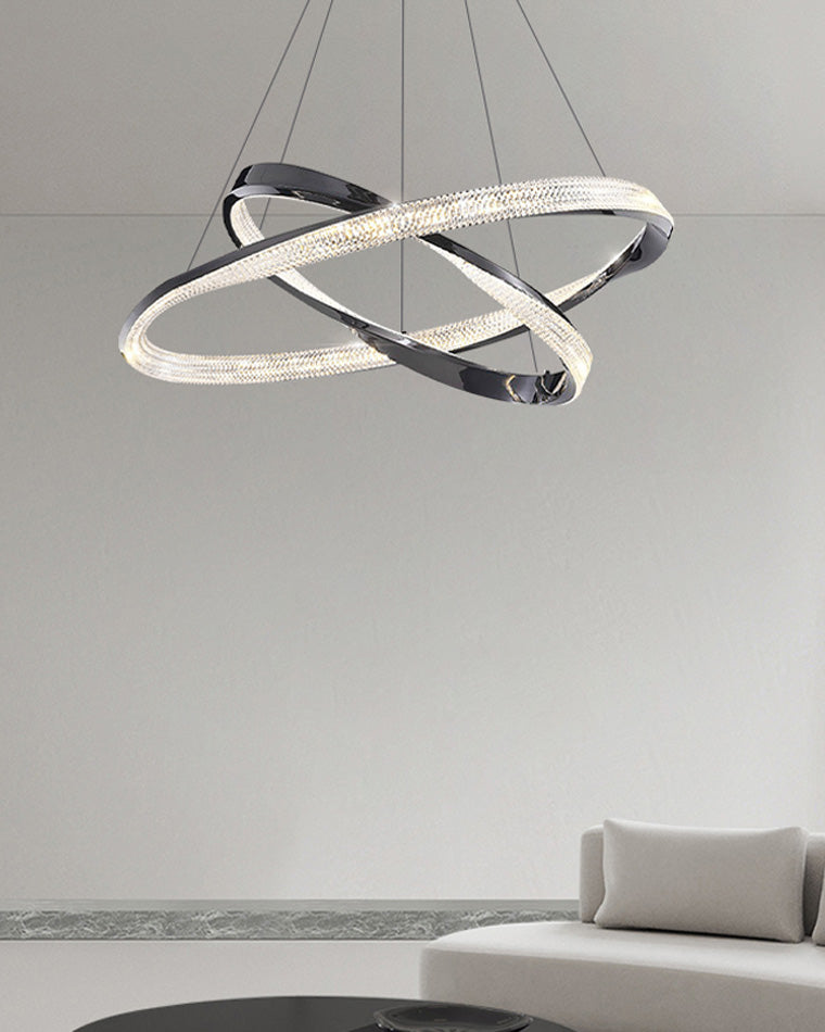 WOMO Möbius Circular LED Chandelier-WM2128