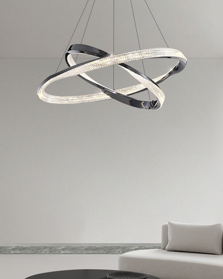 WOMO Möbius Circular LED Chandelier-WM2128