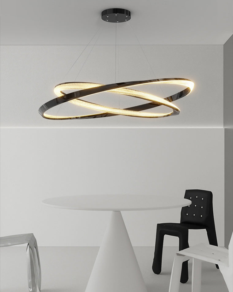 WOMO Möbius Circular LED Chandelier-WM2128