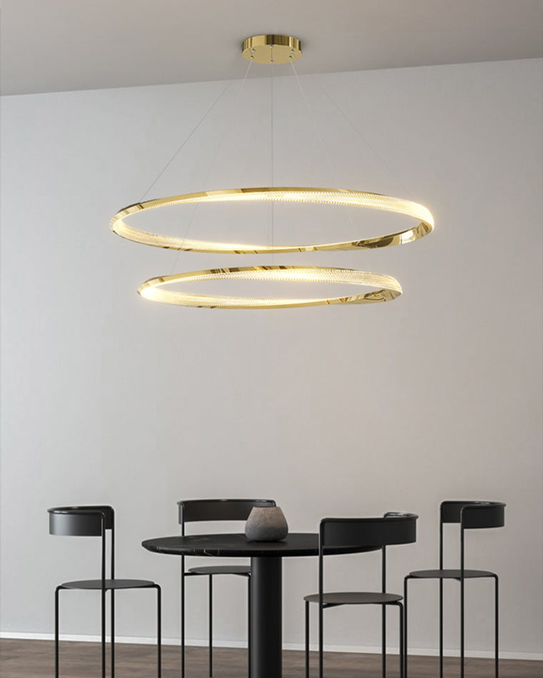 WOMO Möbius Circular LED Chandelier-WM2128