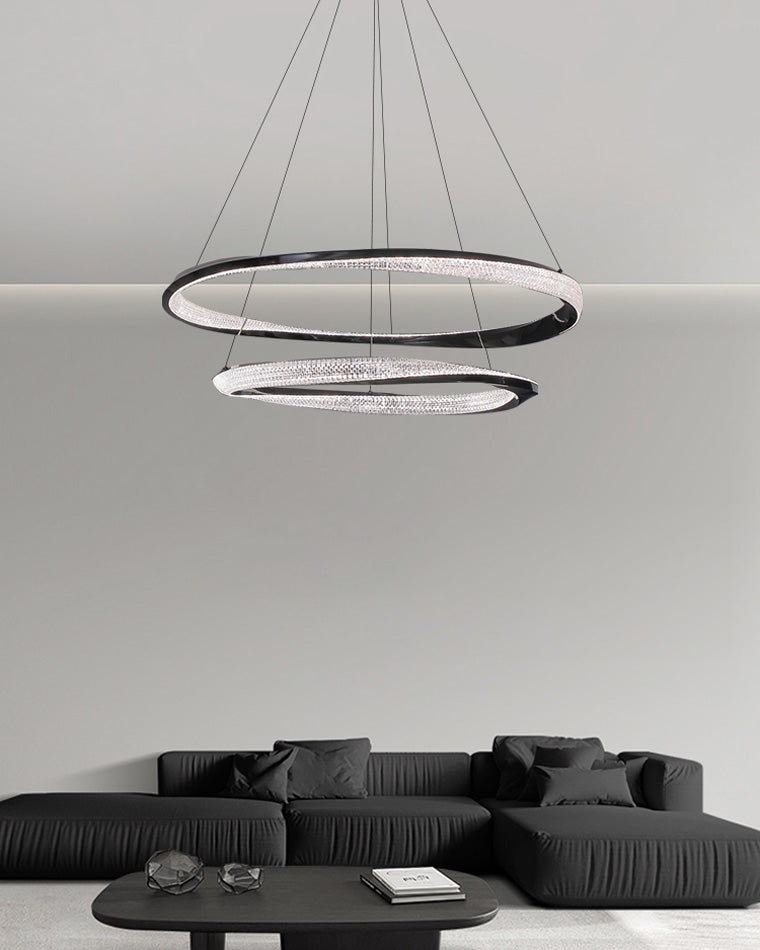 WOMO Möbius Circular LED Chandelier-WM2128