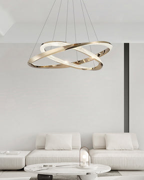 WOMO Möbius Circular LED Chandelier-WM2128