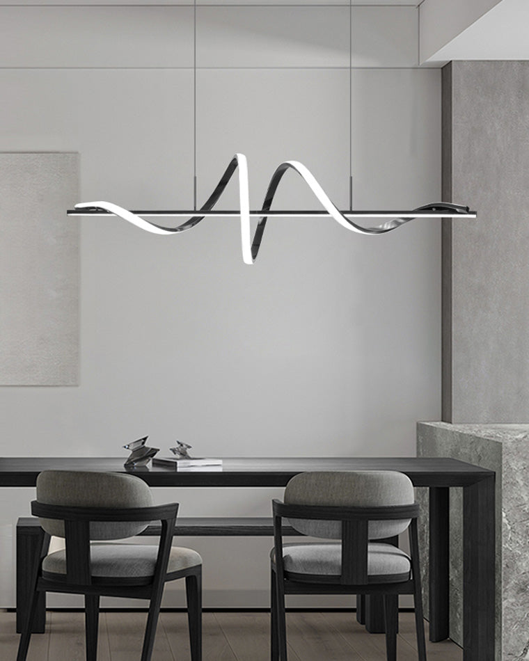 WOMO Spiral Led Kitchen Pendant Light-WM2129