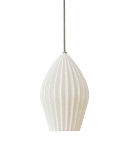 WOMO Ribbed Ceramics Pendant Light-WM2132