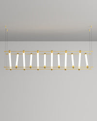 WOMO Maza Long Linear Chandelier-WM2134