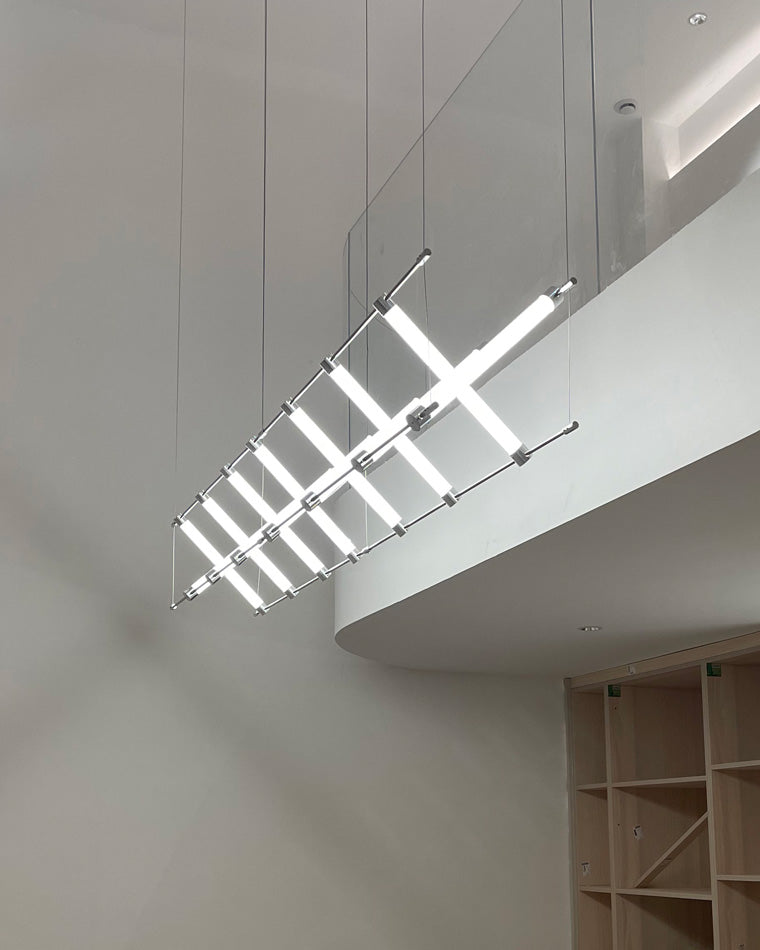 WOMO Maza Long Linear Chandelier-WM2134