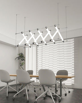 WOMO Maza Long Linear Chandelier-WM2134