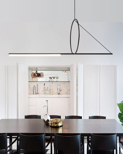 WOMO Offset Linear Pendant Light-WM2135