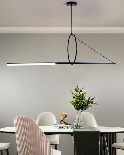 WOMO Offset Linear Pendant Light-WM2135